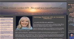Desktop Screenshot of alisonchesterlambert.com